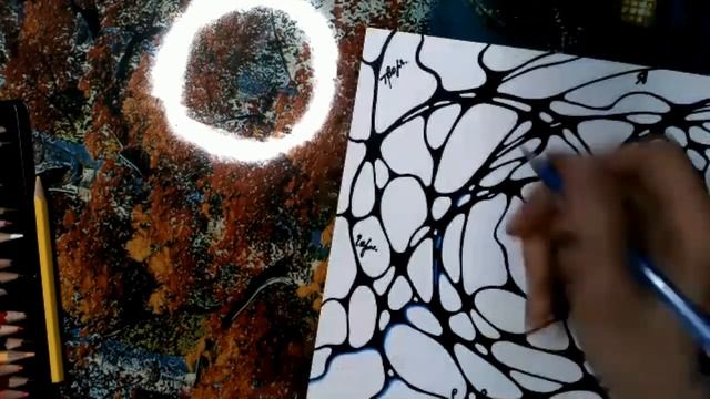 Рисуем Нейрографику красиво Часть 4 Дублирование линий смотреть онлайн