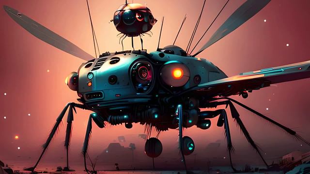 История о Комар Роботе и его друге смотреть онлайн