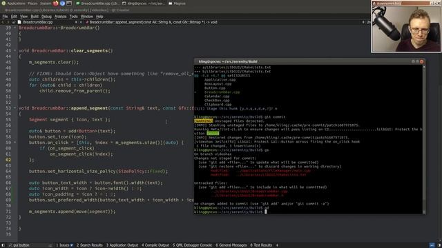 OS hacking: A breadcrumb bar for the file manager смотреть онлайн