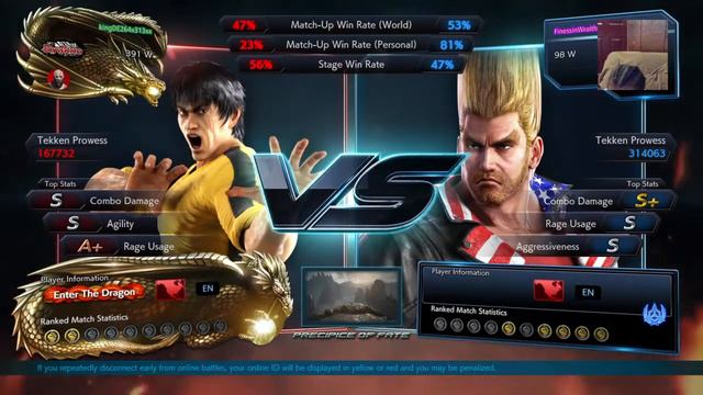 A lil Tekken7 ranked смотреть онлайн