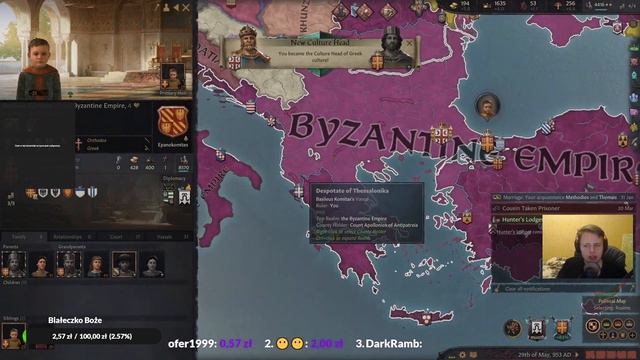 ZABIJAMY WSZYSTKICH, PRZEDE WSZYSTKIM KOBIETY I DZIECI | Crusader Kings 3 PL Bizancjum 867 смотреть онлайн