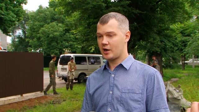 В частном секторе Благовещенска устанавливают контейнерные площадки смотреть онлайн