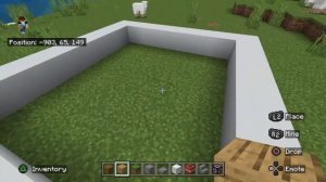 как заполнить область блоками в майнкрафте