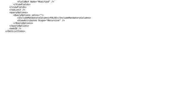 Sharepoint: CAML Query error while using WHERE clause смотреть онлайн
