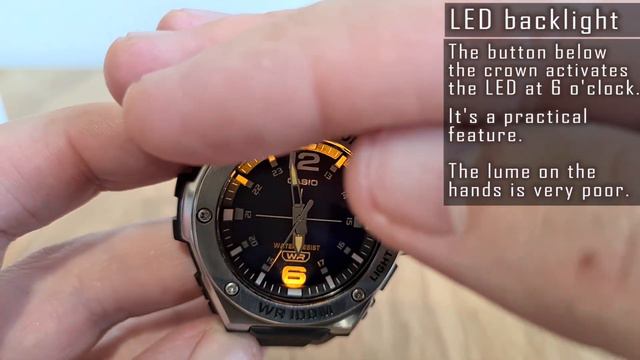 Casio MWA-100H (5577) Nice Casual Quartz Watch Review #casio #casiowatch #gedmislaguna #watchreview