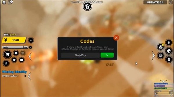 NEW UPDATE CODES *Ninja City* [UPDATE 24 + X3]  Anime Fighters Simulator ROBLOX | April 4, 2022