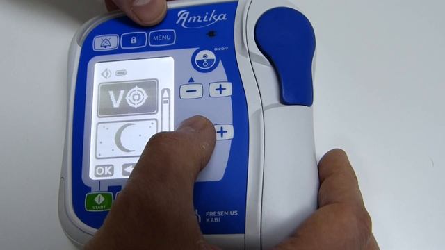 Насос для энтерального питания Amika, обзор меню. смотреть онлайн