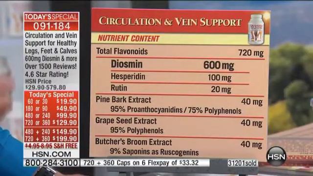 CirculationVein Support180 Capsules смотреть онлайн