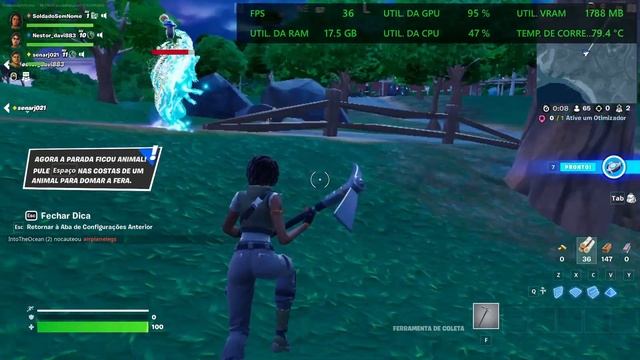 FORTNITE no LENOVO IDEAPAD 3 com CPU AMD RYZEN 5 5500U e RX Vega 7 20GB de RAM смотреть онлайн