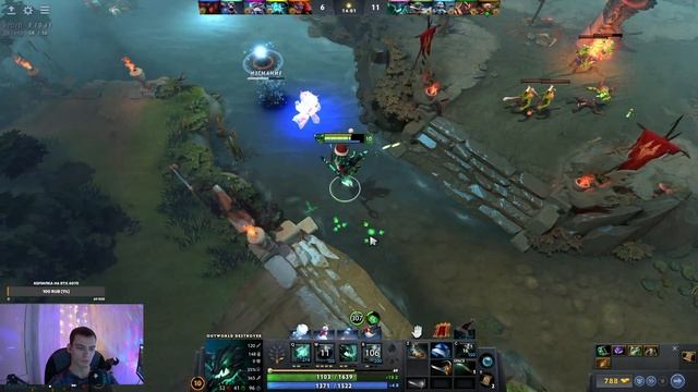 ?Dota 2 Кланвар, капитанский мод смотреть онлайн