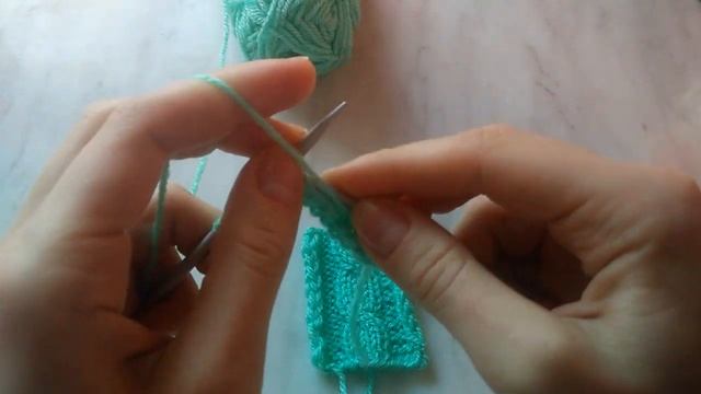 Вязание спицами узора Косички смотреть онлайн