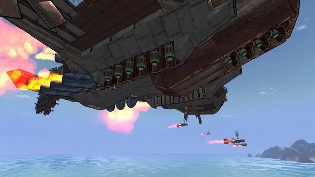 Steampunk Airwing Ep3: The Thunderer and the Gnat - From the Depths смотреть онлайн