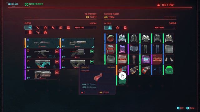 Cyberpunk 2077 - How to get unlimited LEGENDARY Deadeye Clothing Mods (No Level Requirements) смотреть онлайн