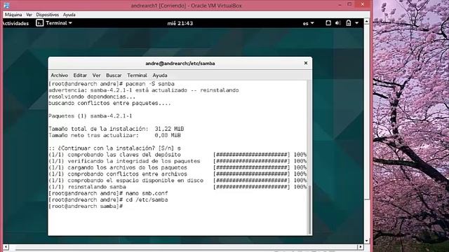 Configuración Servidor ArchLinux con DHCP, Samba y OpenSSH en cliente Ubuntu смотреть онлайн