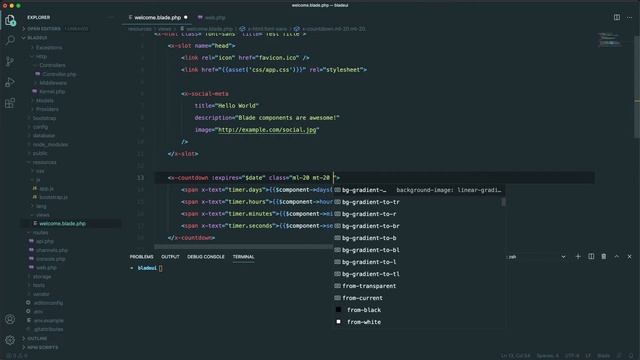 Blade UI Kit Mini Course - Episode 2: Countdown, Mapbox смотреть онлайн