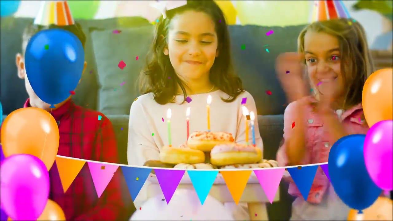 Слайд-шоу "Веселый праздник 5". Пример. Монтаж видео на заказ.