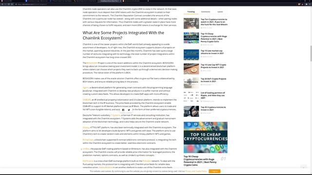 Coin Quest Ep. 20 Chainlink (LINK) - Alt coin information One Oracle to Rule Them All смотреть онлайн