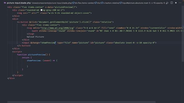 Laravel Breeze Profile Picture with Preview using Alpine JS смотреть онлайн