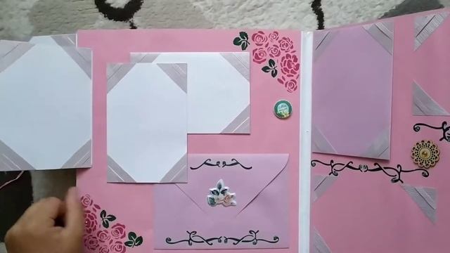 Скрапбукинг | Большой альбом на 150 фотографий своими руками | Обзор