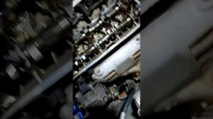 оборвало ремень грм, не запускается двигатель на лифан Смайли, замена ролика натяжителя и ремня грм