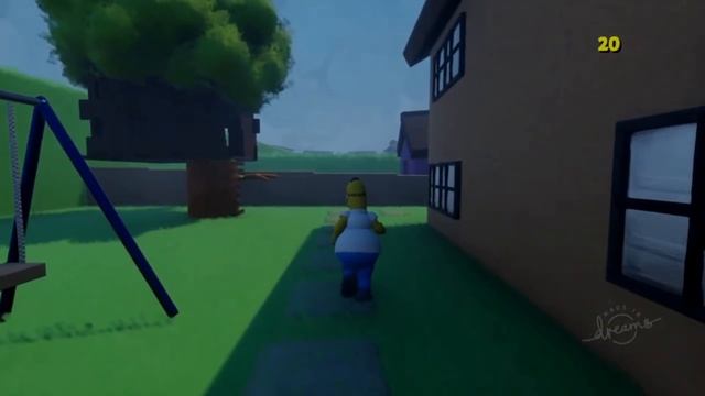 I Played A Random Simpsons Hit & Run Fan Made Game And Was Impressed! | (Dreams PS4) смотреть онлайн