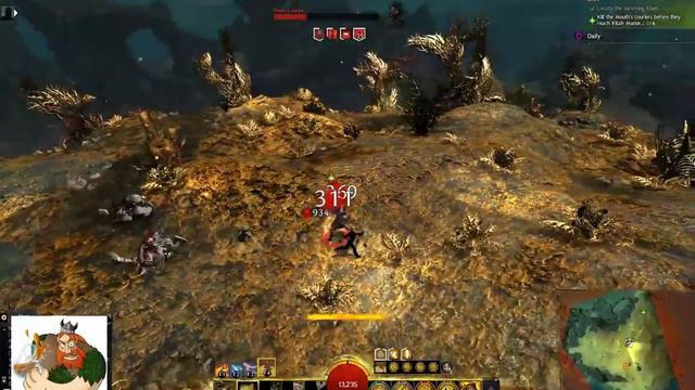 Проходим Guild Wars 2 с переводом - часть 9 смотреть онлайн