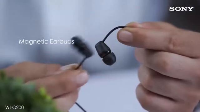 SONY WI C200 WI C310 Wireless In ear Headphones смотреть онлайн