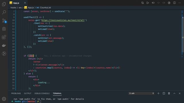 React Hooks useEffect Hook Fetching Data #09 смотреть онлайн