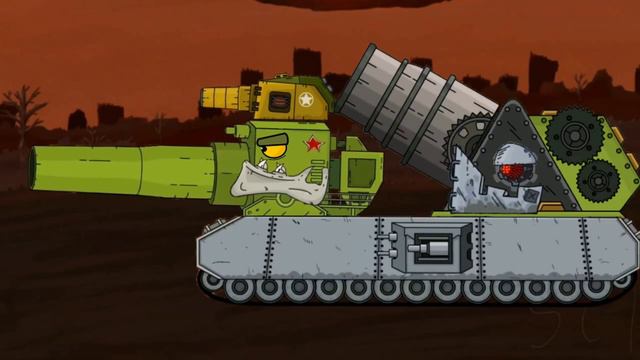 Мега Танк VS БОСС - Мультики про танки смотреть онлайн