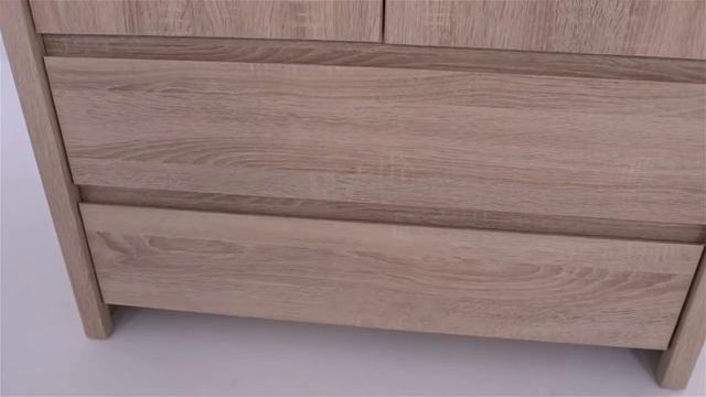 BRW БРВ Шкаф платяной Каспиан Kaspian Дуб Сонома SZF 2D2S смотреть онлайн