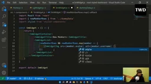 ? React Admin Dashboard with Styled Components смотреть онлайн