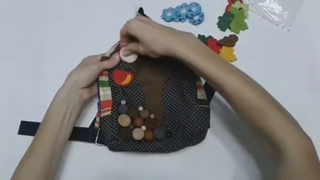 Рюкзак развивающий из фетра из ткани своими руками книжка смотреть онлайн