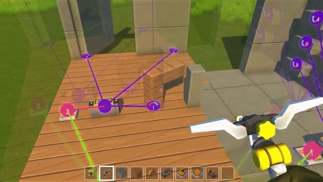 Scrap Mechanic [туториал] - Контроллер, управление поворотами. смотреть онлайн