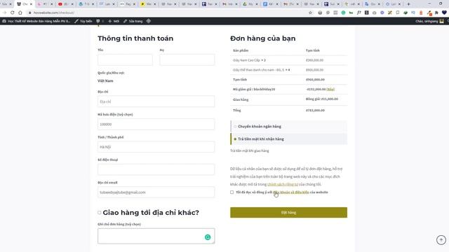 Hướng Dẫn Thiết Kế Website Bán Hàng Miễn Phí Bằng WordPress 2021 [Video từ A - Z] смотреть онлайн