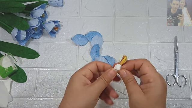 DIY Tulip Flower from Plastic, Cara Membuat Bunga Tulip Dari Plastik Kresek смотреть онлайн