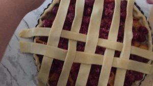 Как приготовить красивую решетку на пироге