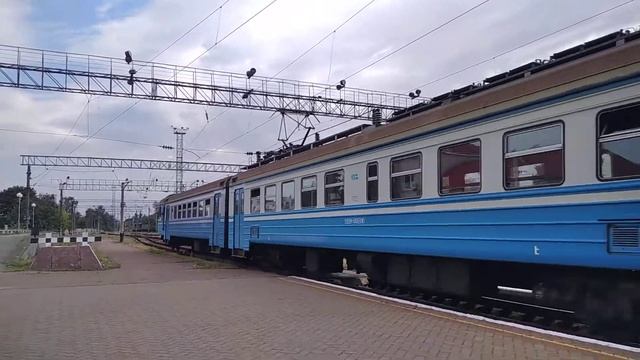 Региональный электропоезд ЕД9М-0069 Славутич-Киев-Фастов смотреть онлайн