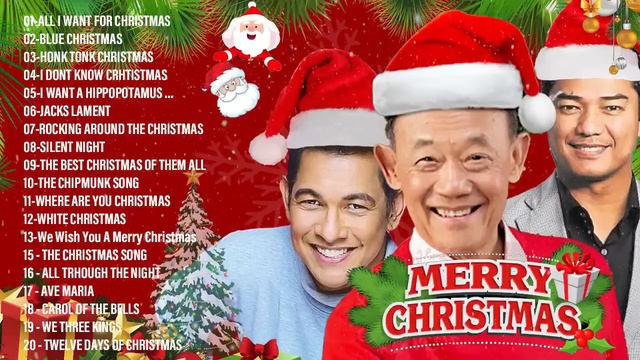 Jose Mari Chan, Garry Valenciano, Ariel Rivera🎄🎄Pinoy Christmas Songs🔔🔔Merry Christmas 2024 смотреть онлайн