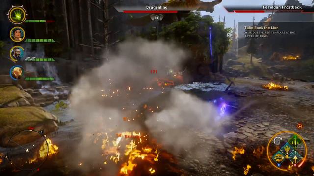 Dragon Age Inquisition - Ferelden Frostback Nightmare Mode смотреть онлайн
