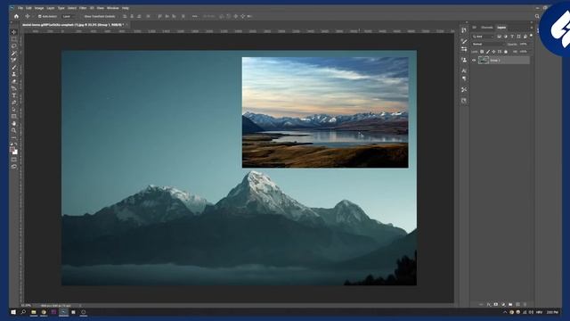 How to Add an Image to an Existing Layer in Photoshop (2023) смотреть онлайн