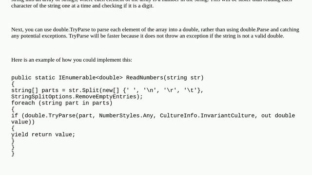 Convert string to number array c# смотреть онлайн