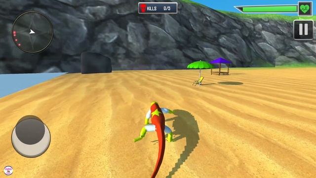 Komodo Dragon Simulator 2019 - Best Android GamePlay HD смотреть онлайн