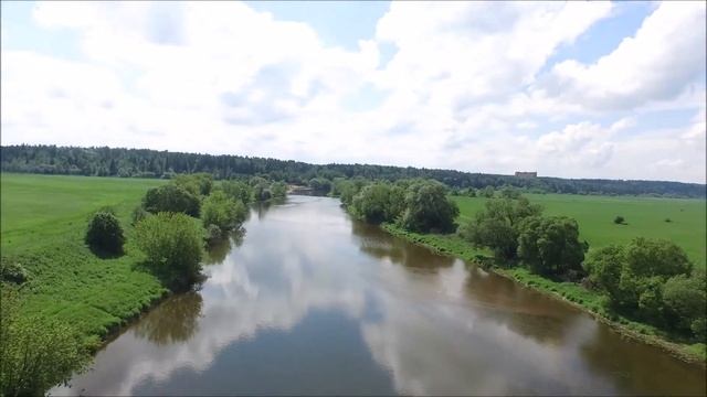 р. Москва в окрестностях Звенигорода смотреть онлайн
