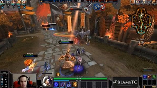 Smite Moba Gameplay - Hel - Now with more jiggle! смотреть онлайн