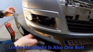 2006 Passat (3C/B6) Xenon D1S Replacement (Bumber on)