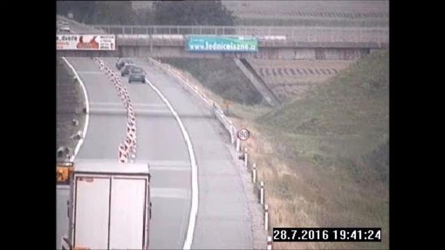 Белорусский водитель петлял по чешской автомагистрали смотреть онлайн