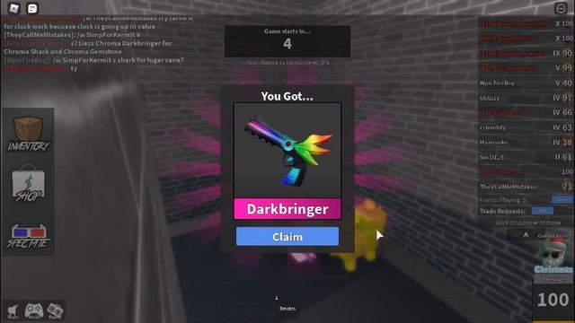 roblox mm2 trading for Chroma Darkbringer смотреть онлайн