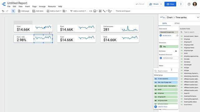 How to create a Google Ads dashboard in Google Data Studio смотреть онлайн