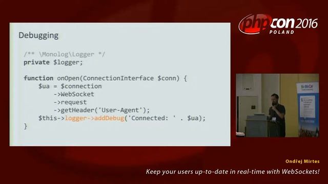 Ondřej Mirtes: Keep your users up-to-date in real-time with WebSockets! смотреть онлайн