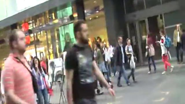 На улице Белграда как на Арбате центральная